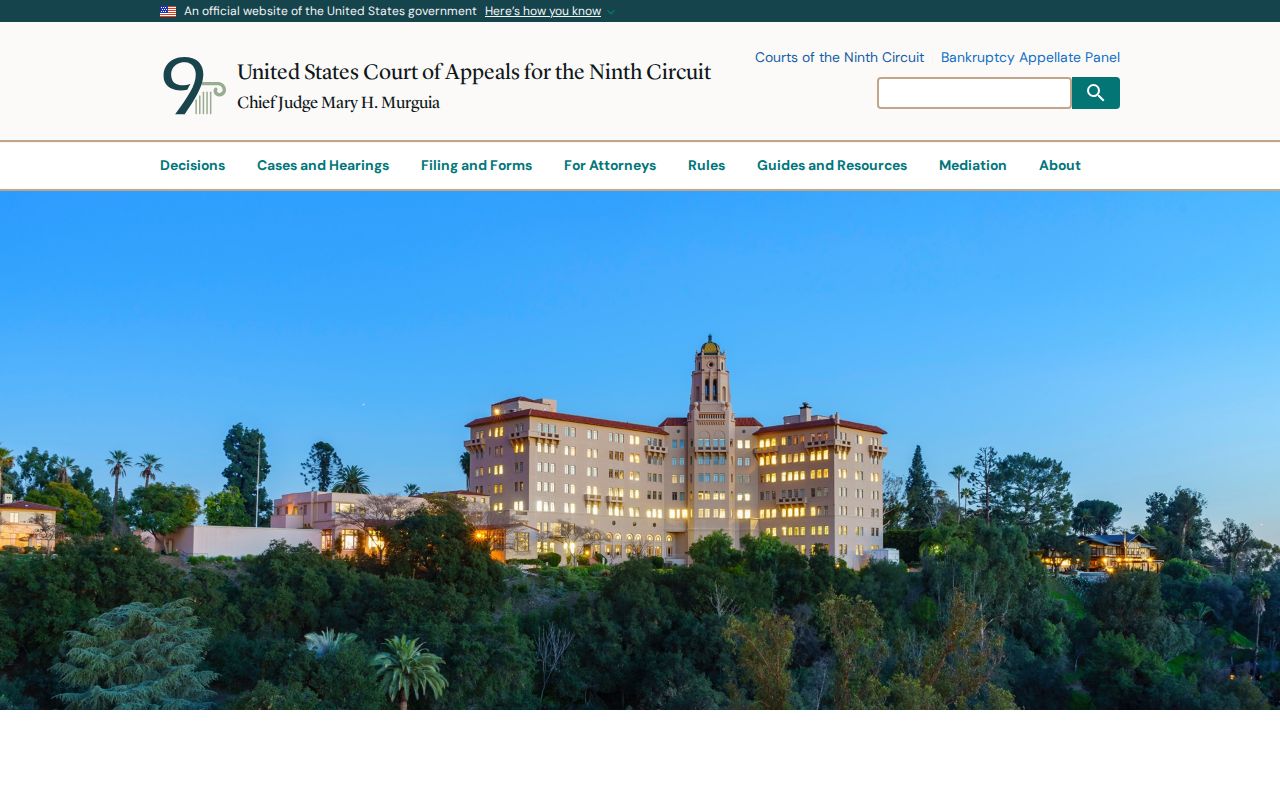 Oregon federal appellate court dockets at the Ninth Circuit